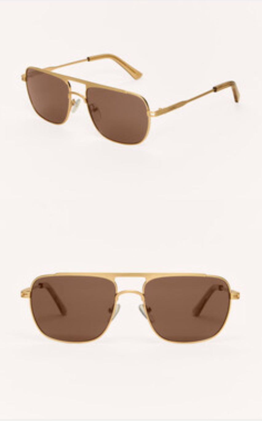 Skyline Gold Gradient Sunglasses- Z Supply