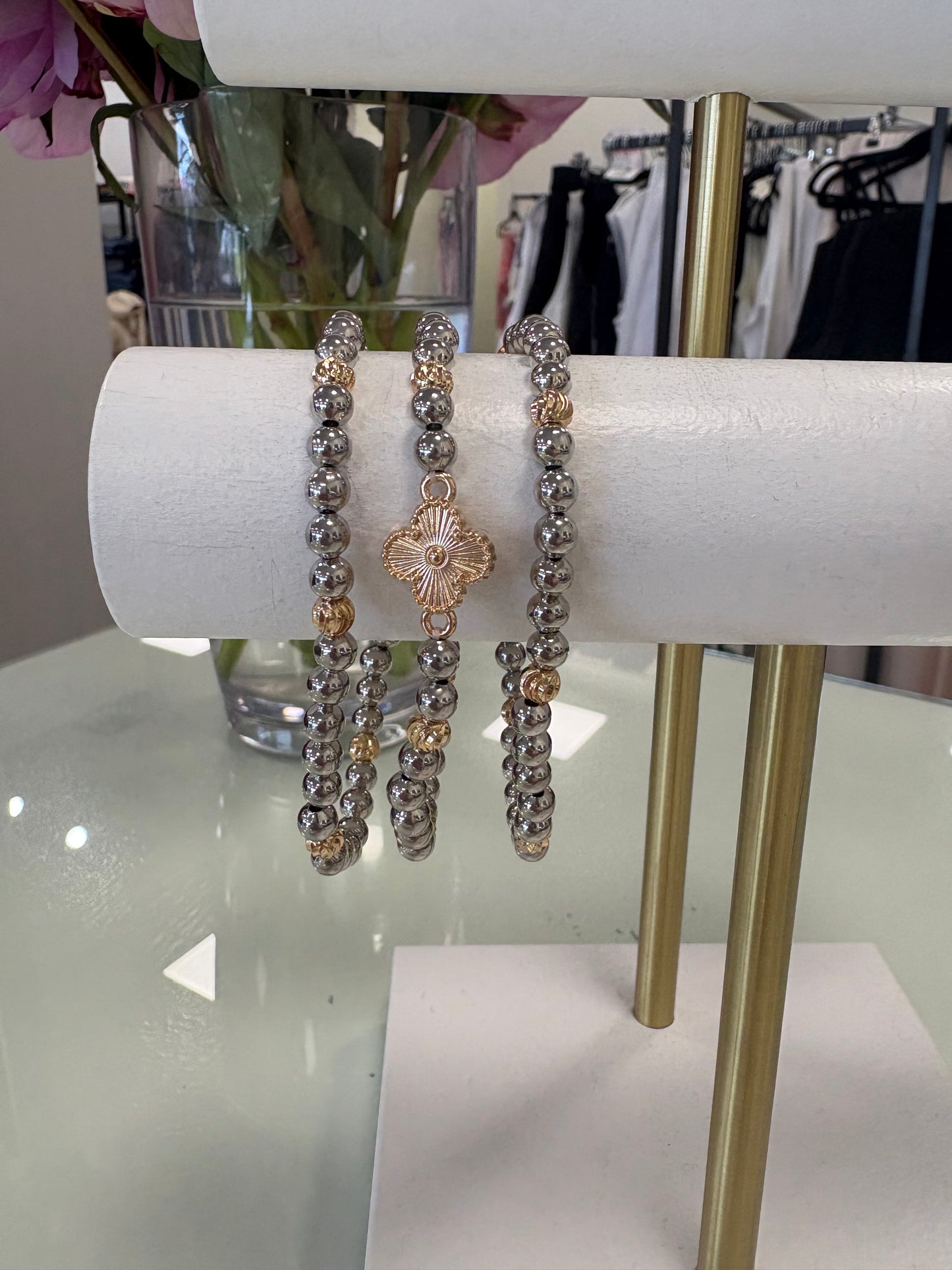 Silver Stretch bracelet