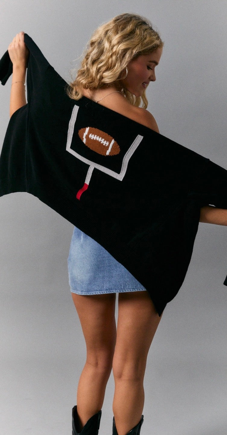 Football Sweater Cardi