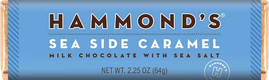 Natural Sea Side Caramel Milk Chocolate Candy Bar 2.25oz