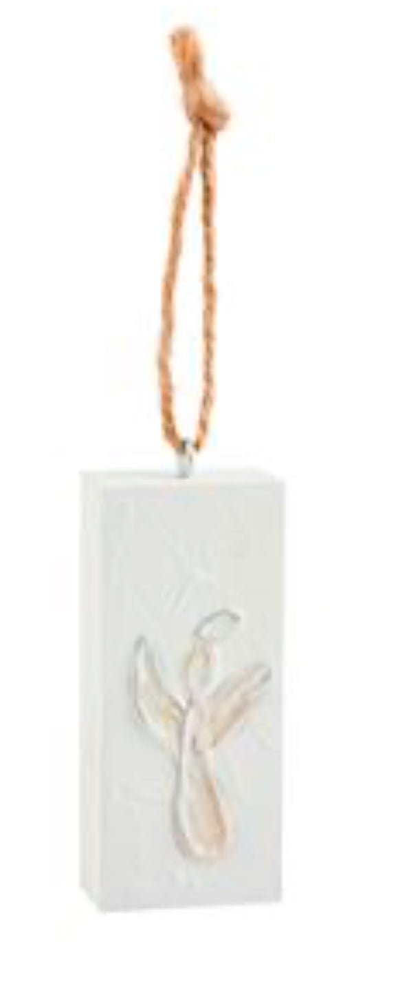 MP White Christmas Ornament (multiple)