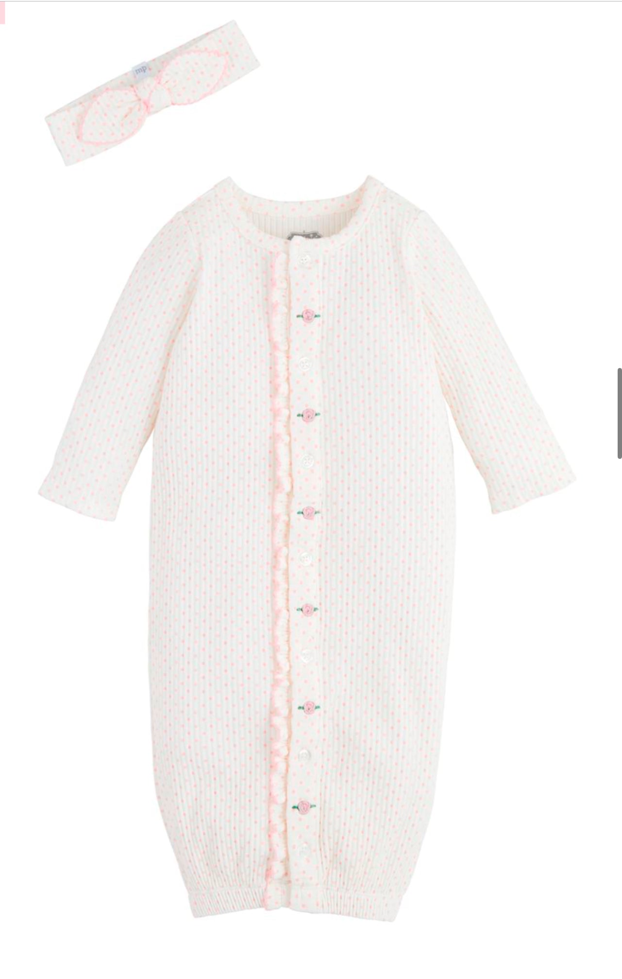Rosette Dot Gown