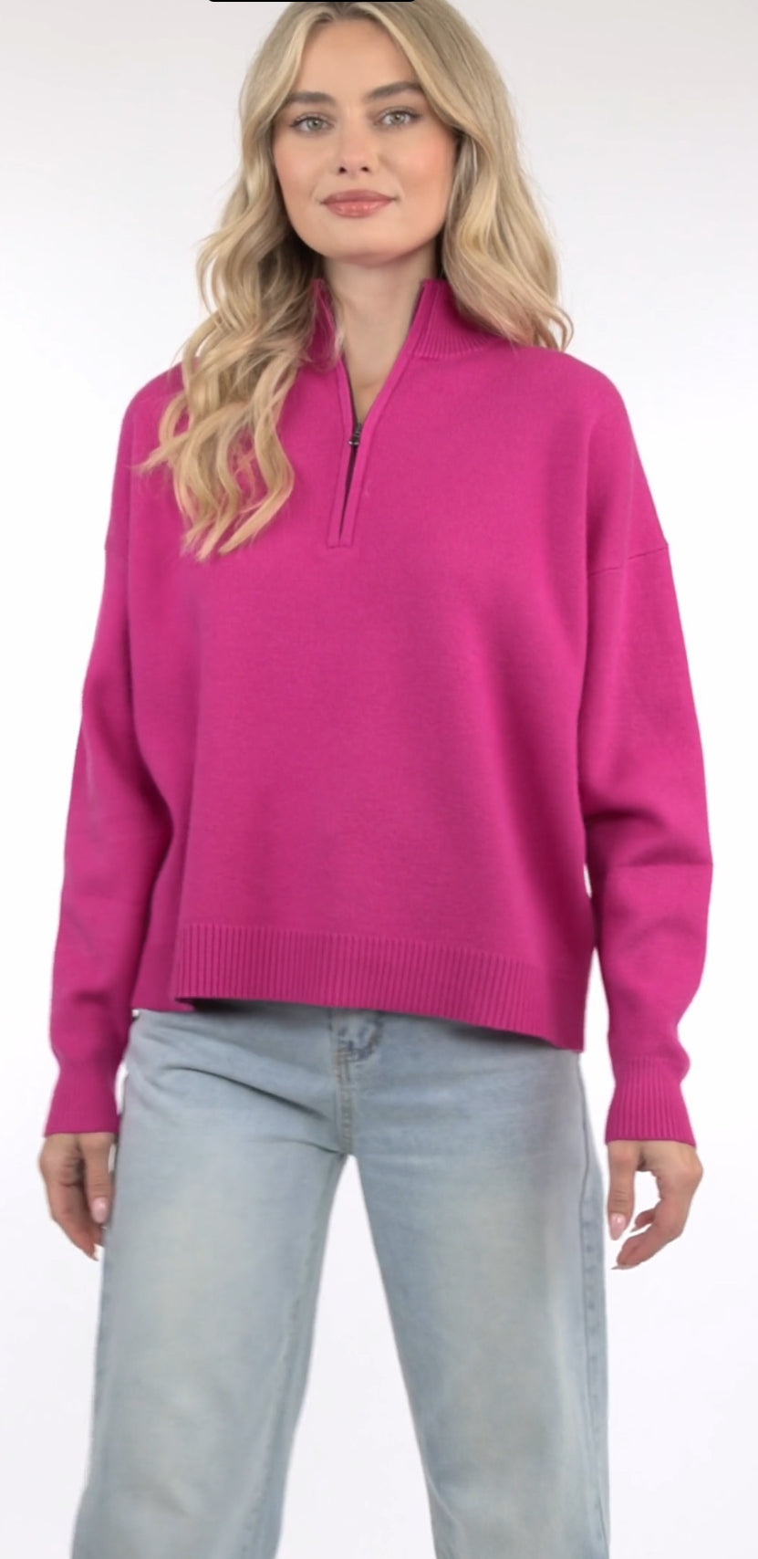 Jefferson Zip Sweater (multi colors)