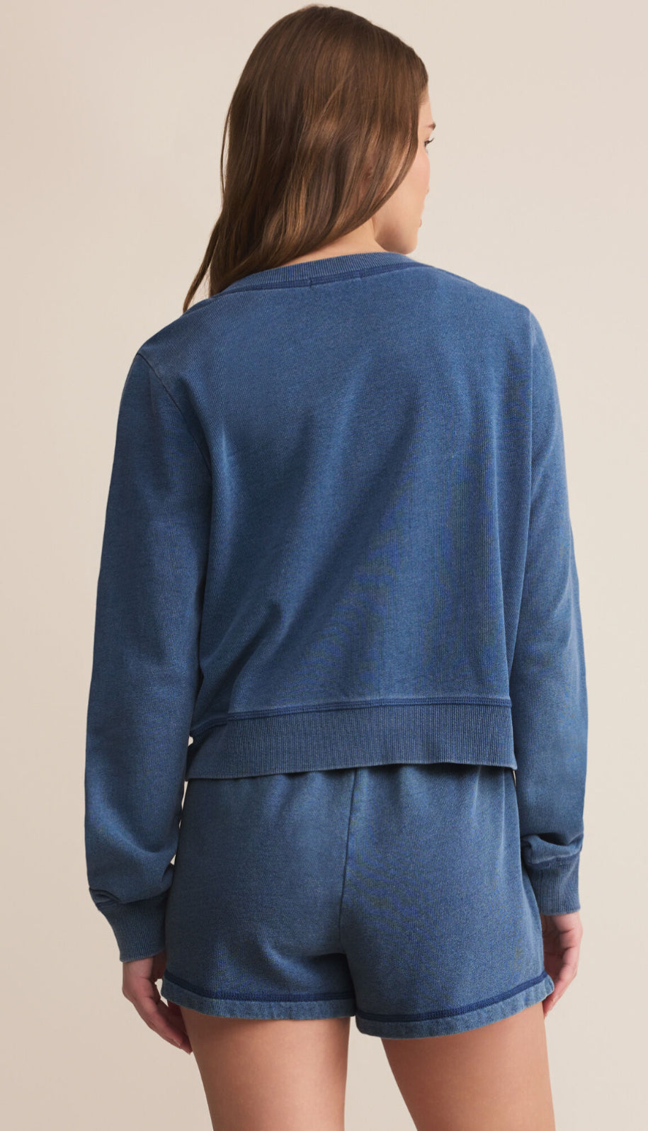 Daily Knit Denim Cardigan vintage indigo - Z Supply