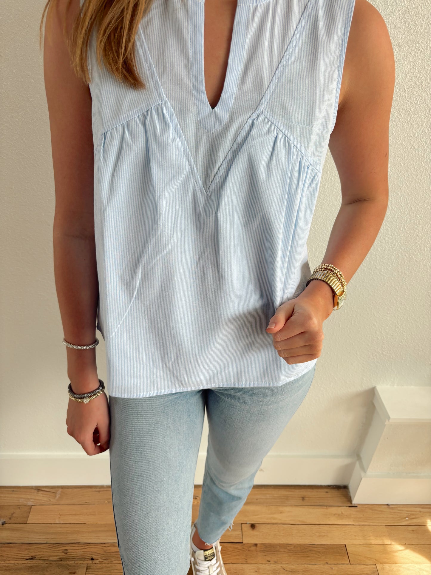 Pin Stripe Blouse