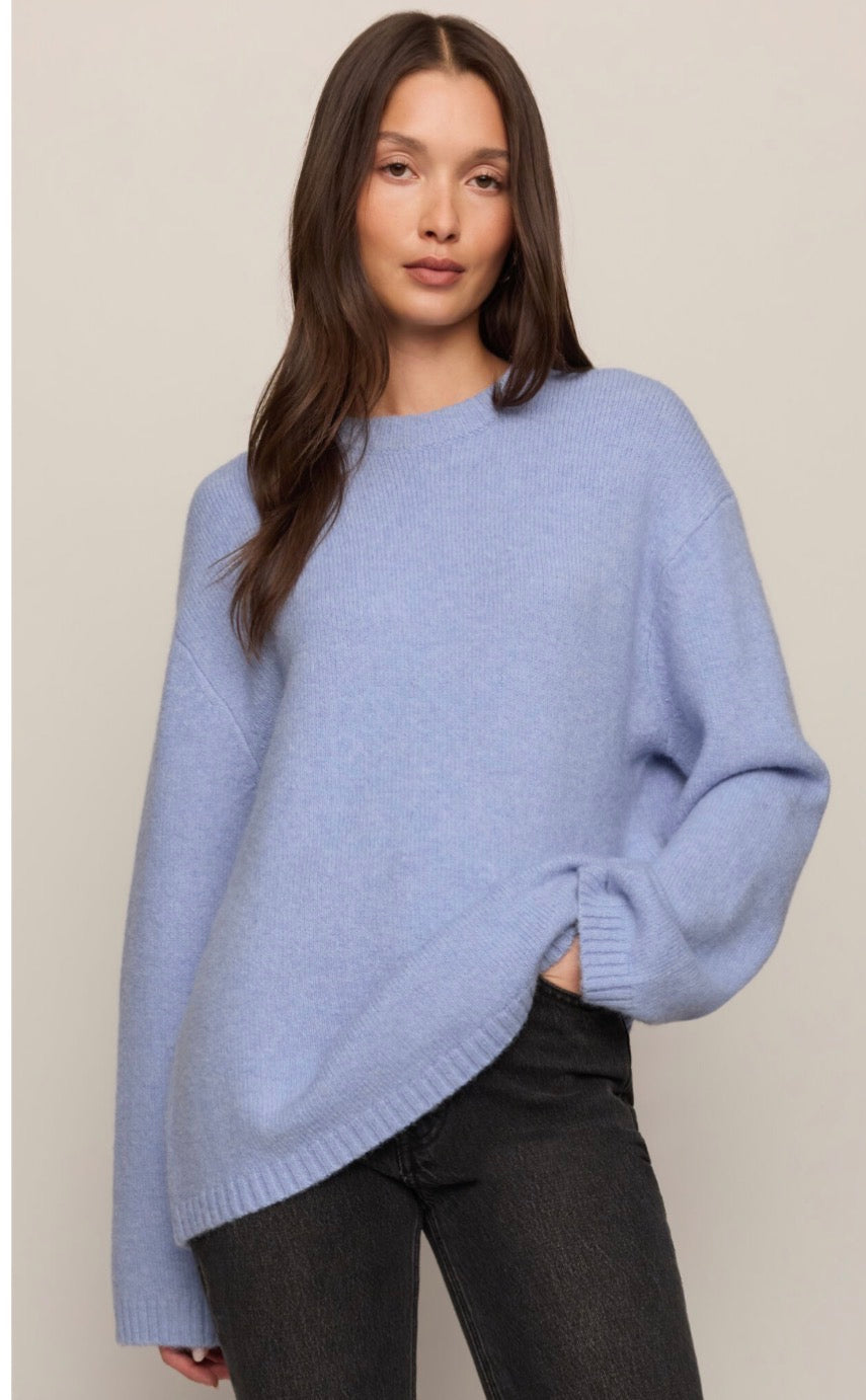 Chill Mode Sweater Crystal Blue - Z Supply
