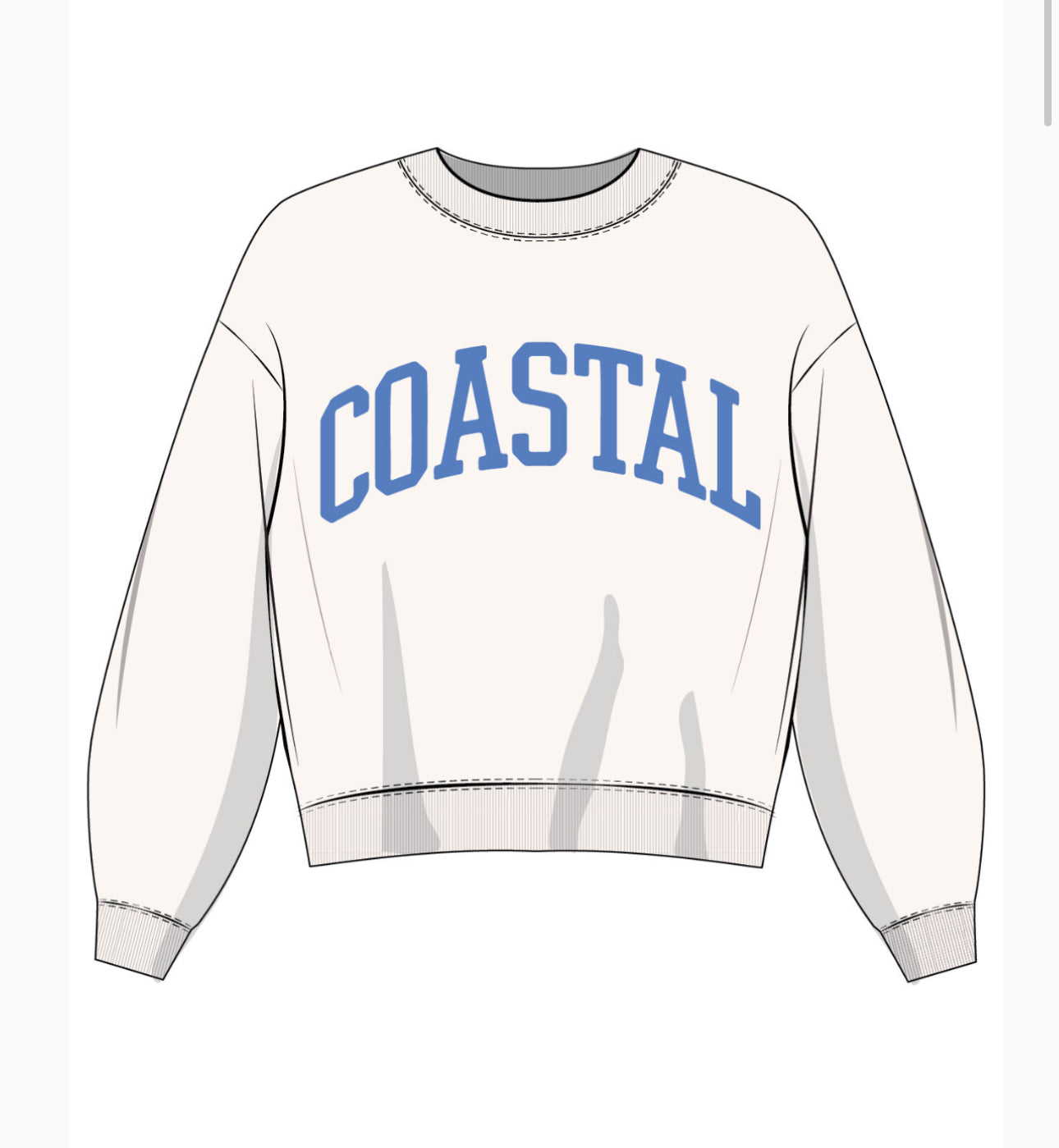 Coastal Tomgirl Sweatshirt - Z Supply