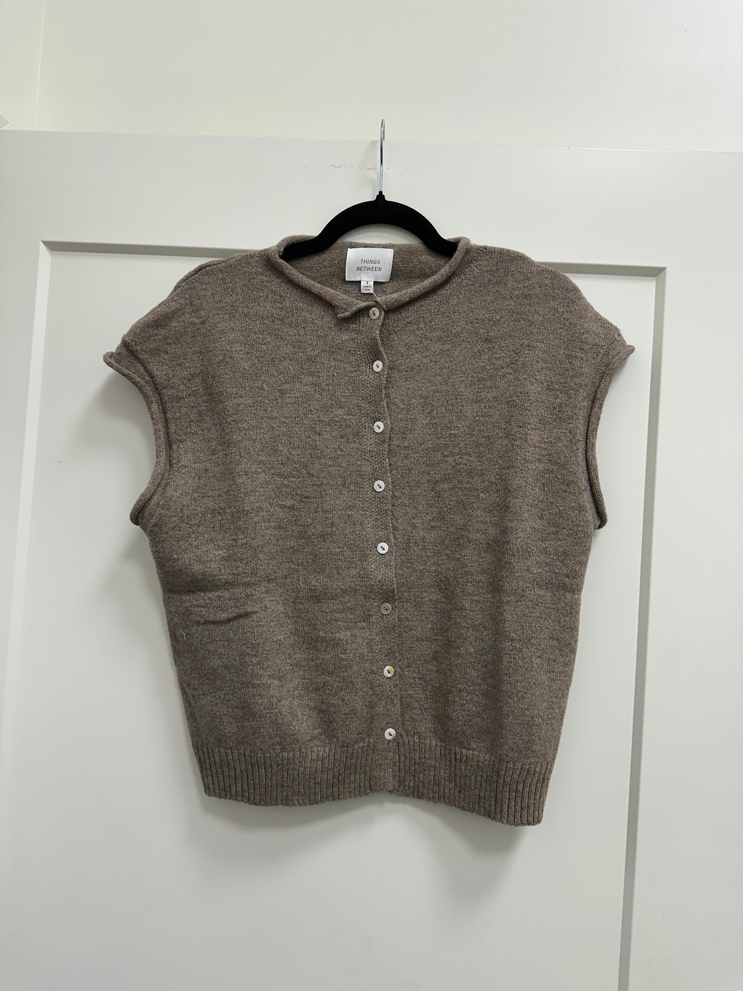 Mocha piper cardigan