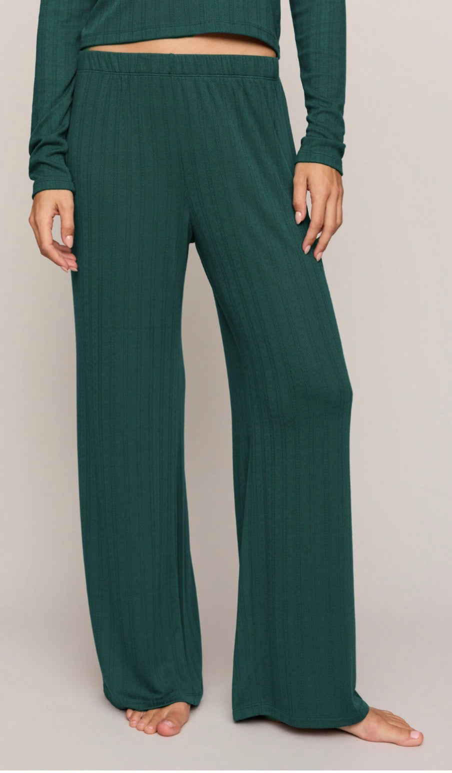 Aries knit pant velvet green - Z Supply
