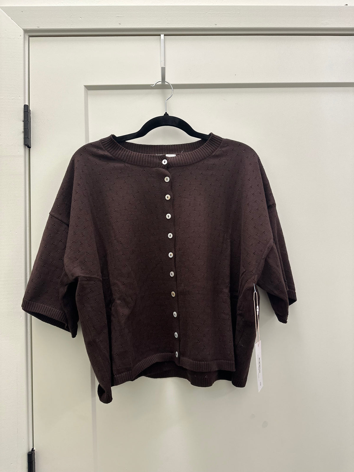 Ruby Cardi- chocolate