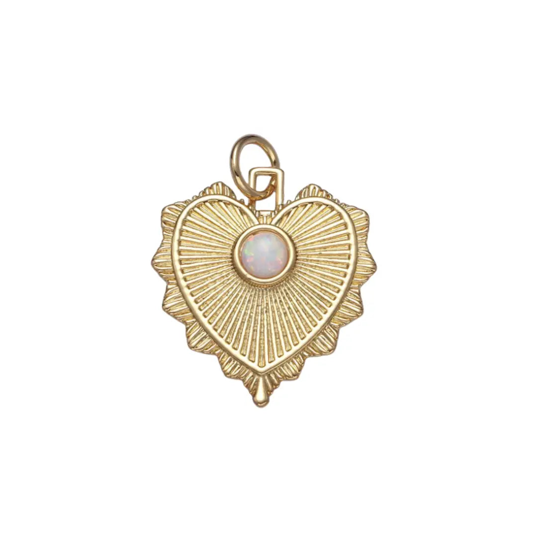 Charms for Charm Bar- Large Heart