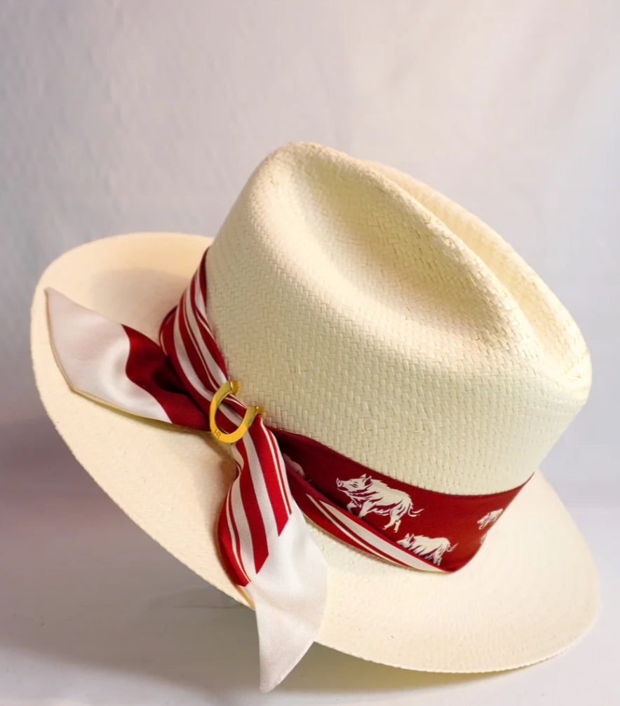 Hampton Razorback Twilly Scarf Set (scarf only)