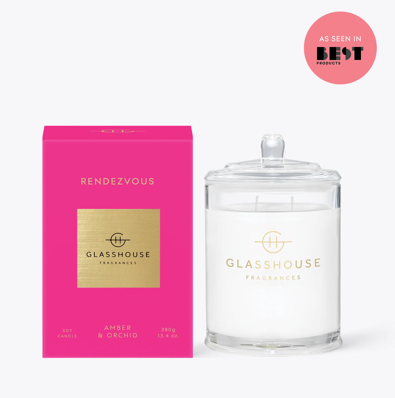 Glasshouse Candles (multiple scents) 13.4oz.