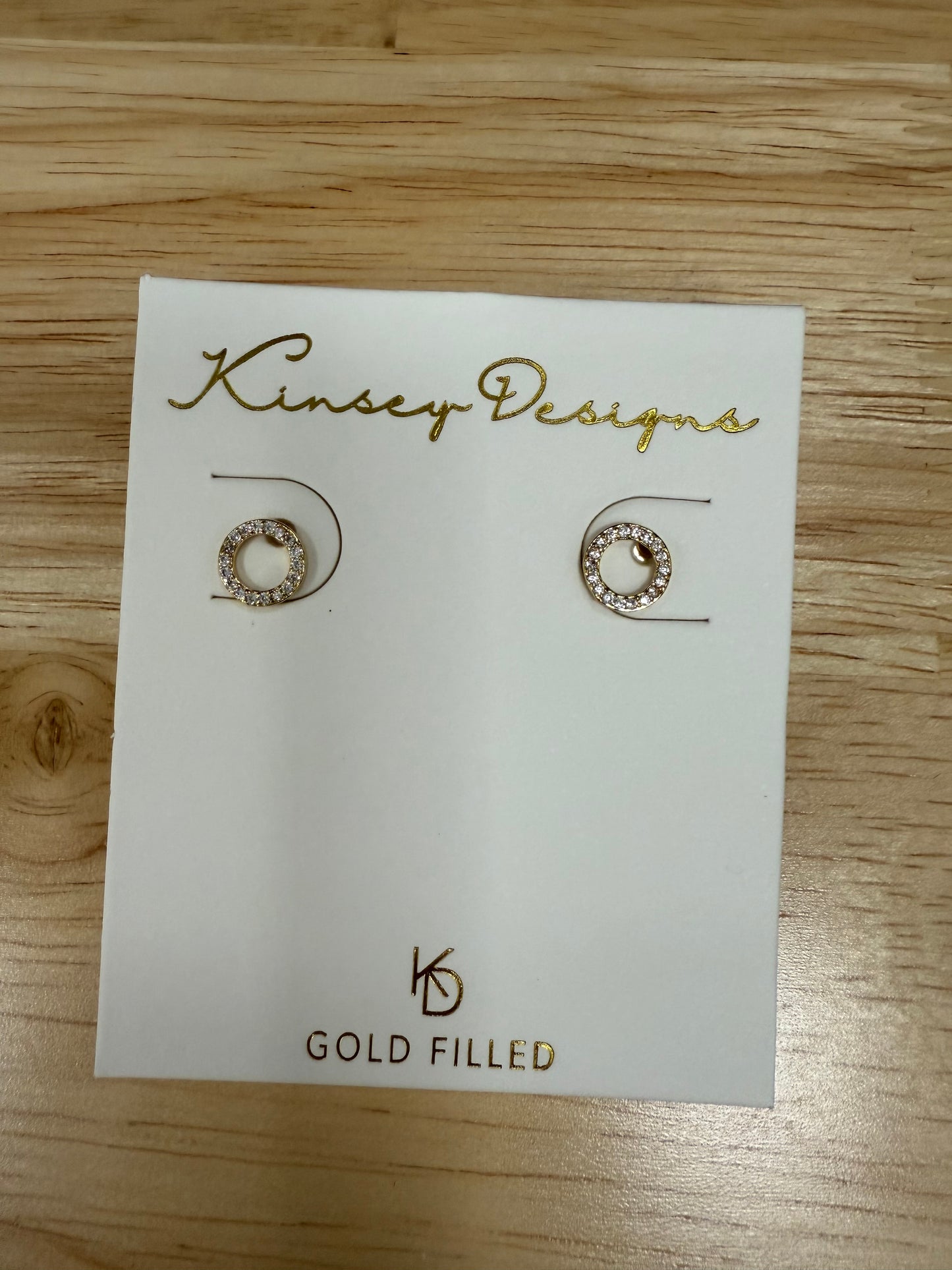 Halo STUD EARRING- Kinsey Designs