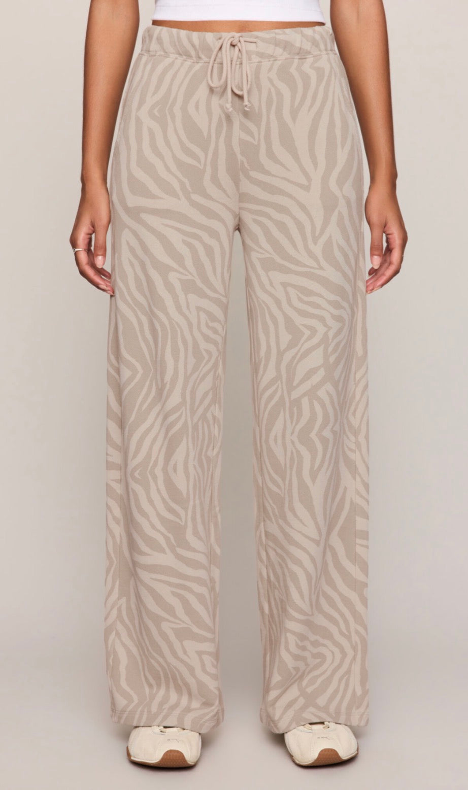 Hunter Knit pant Zebra Soapstone - Z Supply