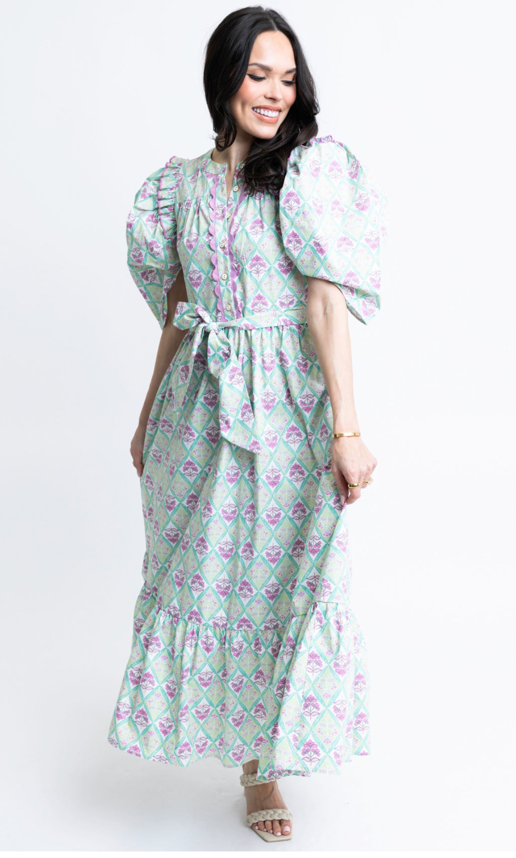 Paris Floral Button Tier Maxi Dress by KARLIE *BESTSELLER Willow and Grace ~ a lifestyle boutique Paris Floral Button Tier Maxi Dress by KARLIE *BESTSELLER Willow and Grace ~ a lifestyle boutique