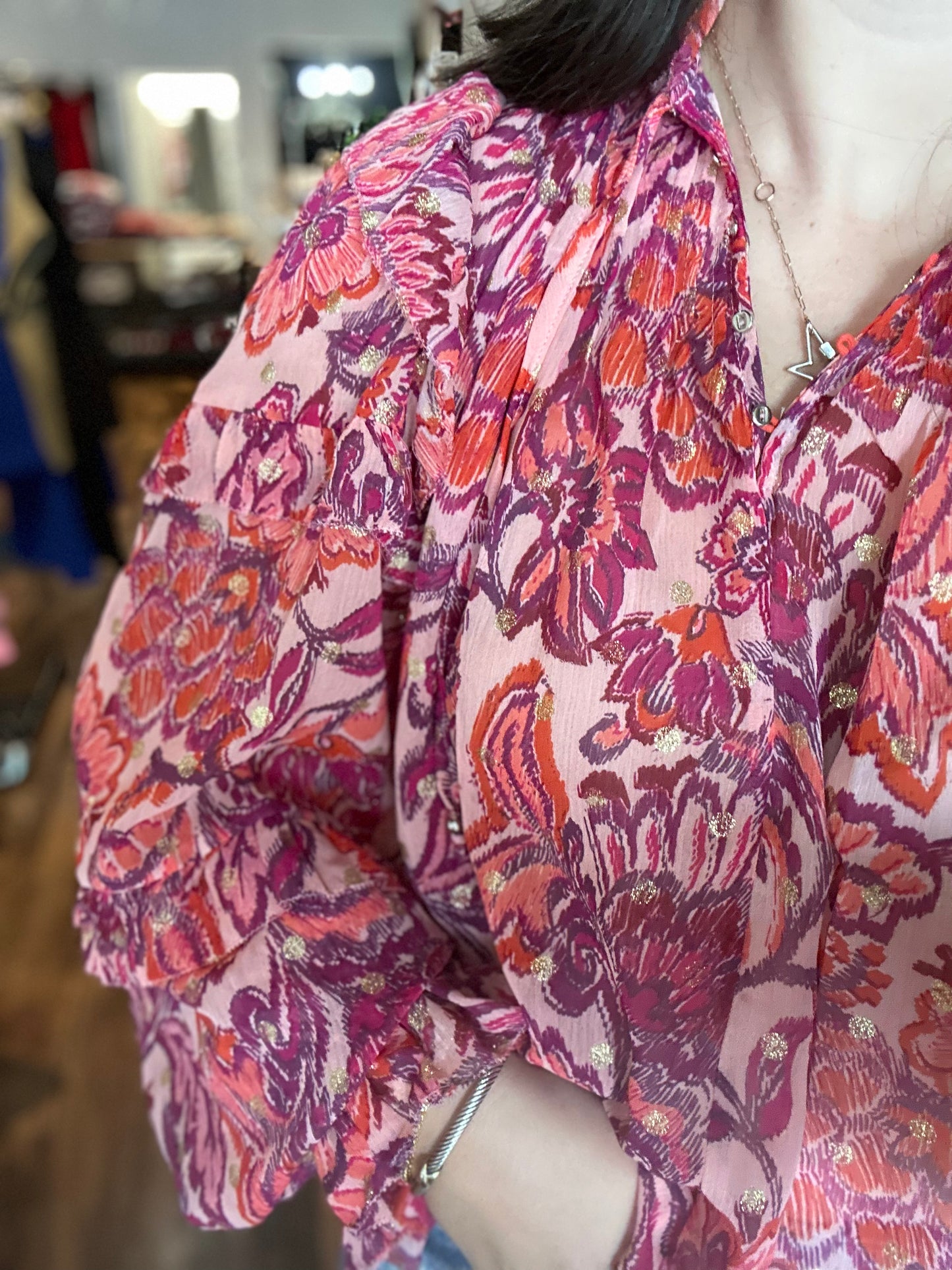 glitterville blouse