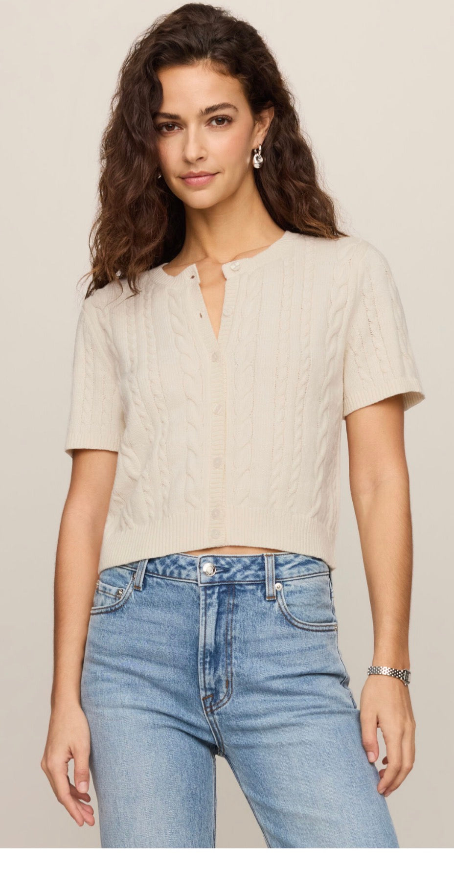 Cera Cardigan Cloud - Z Supply