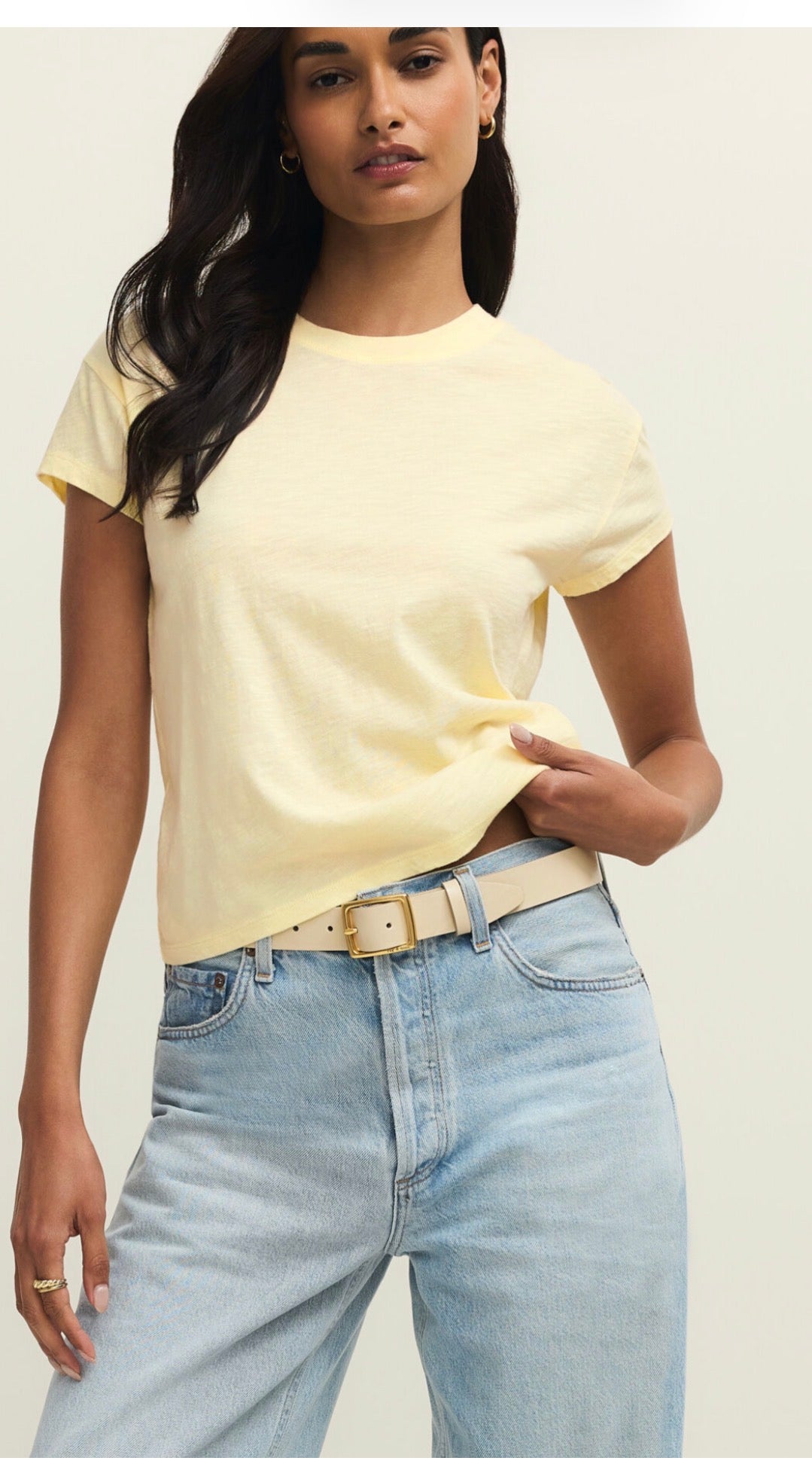 Modern Slub Tee Pineapple - Z Supply