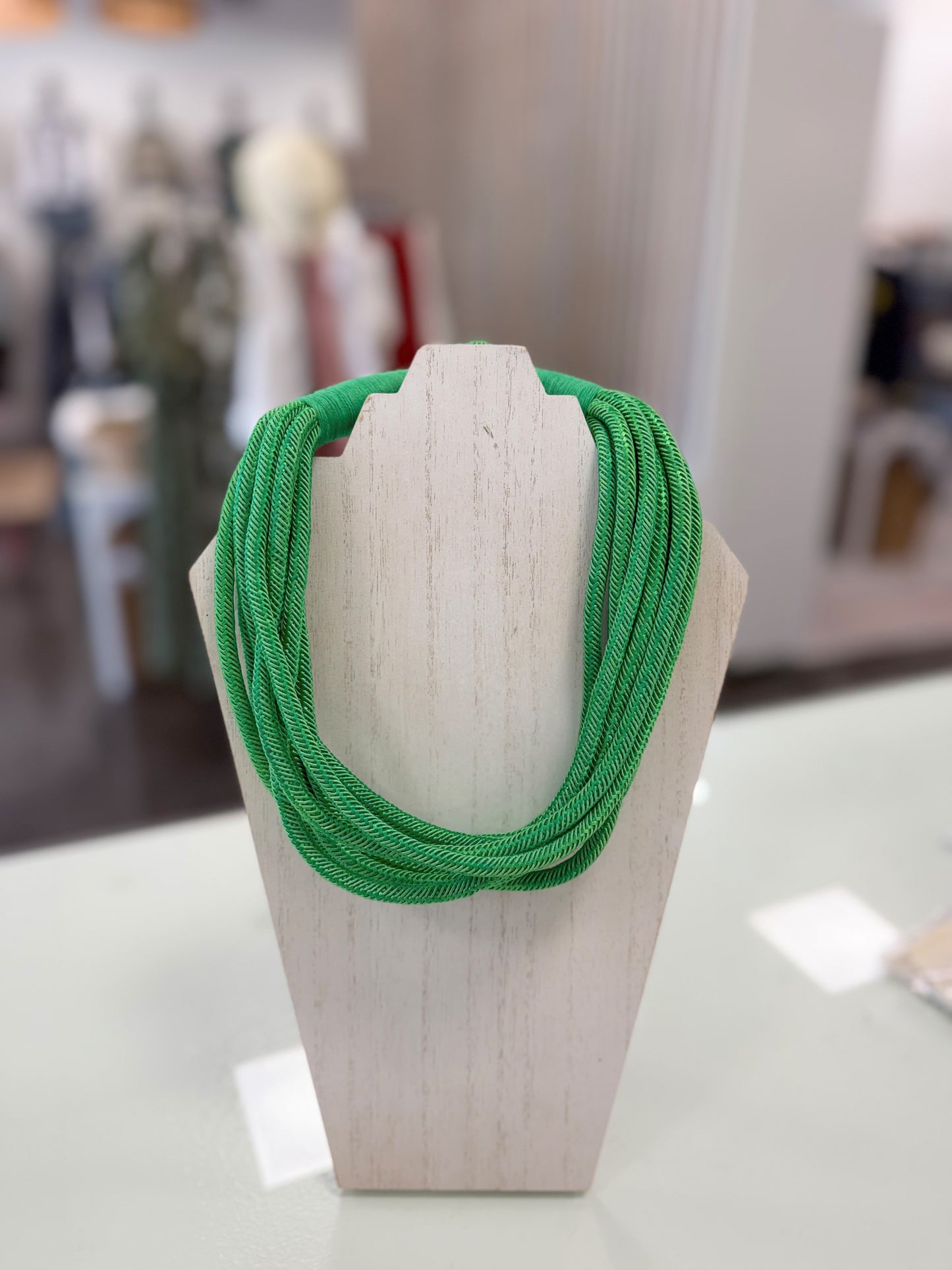 Multi strand rope necklace (2 colors)