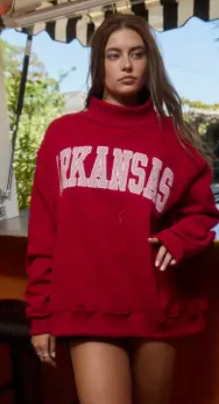Arkansas Appliqué Sweatshirt