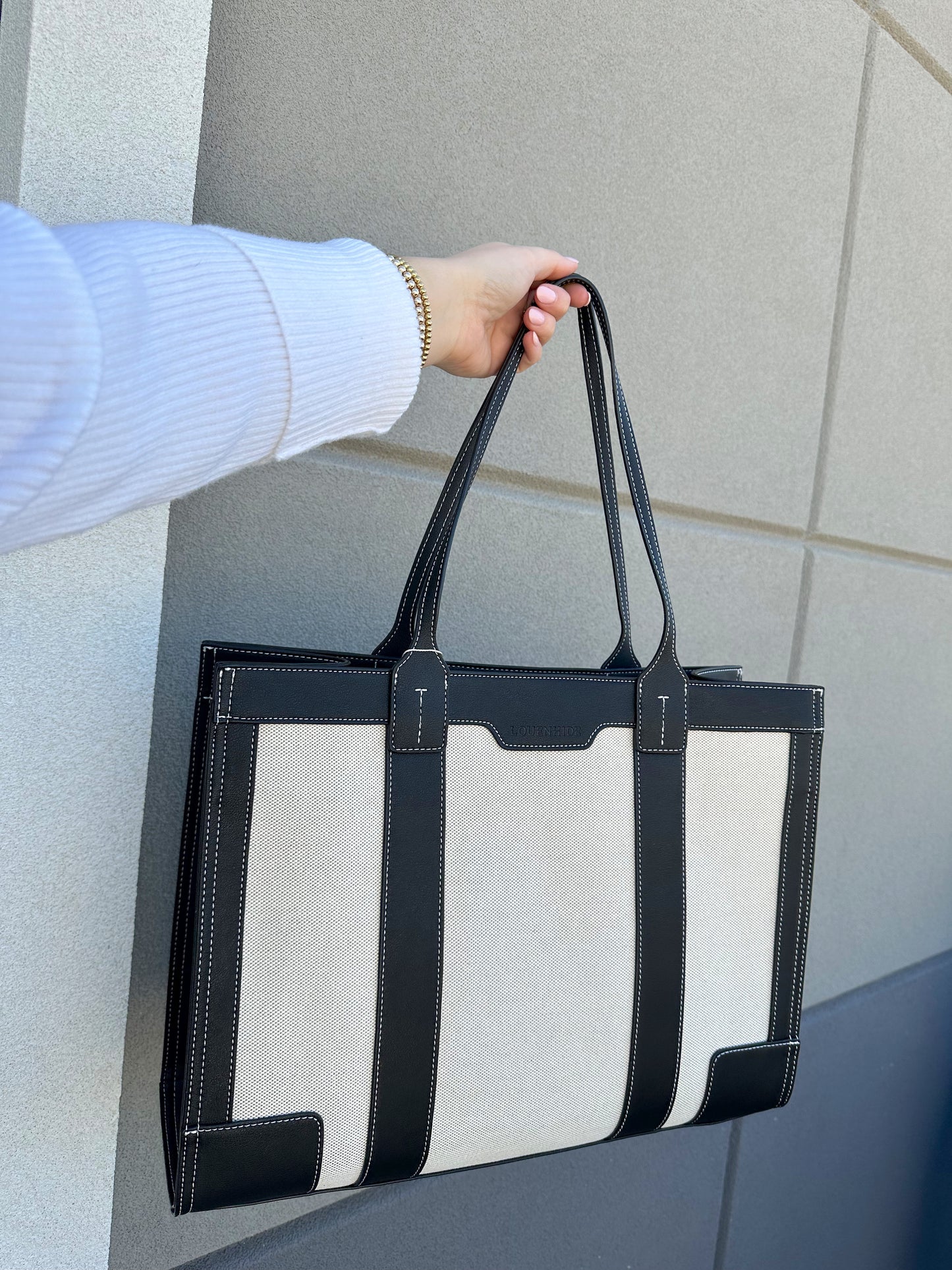 Toorak canvas tote bag