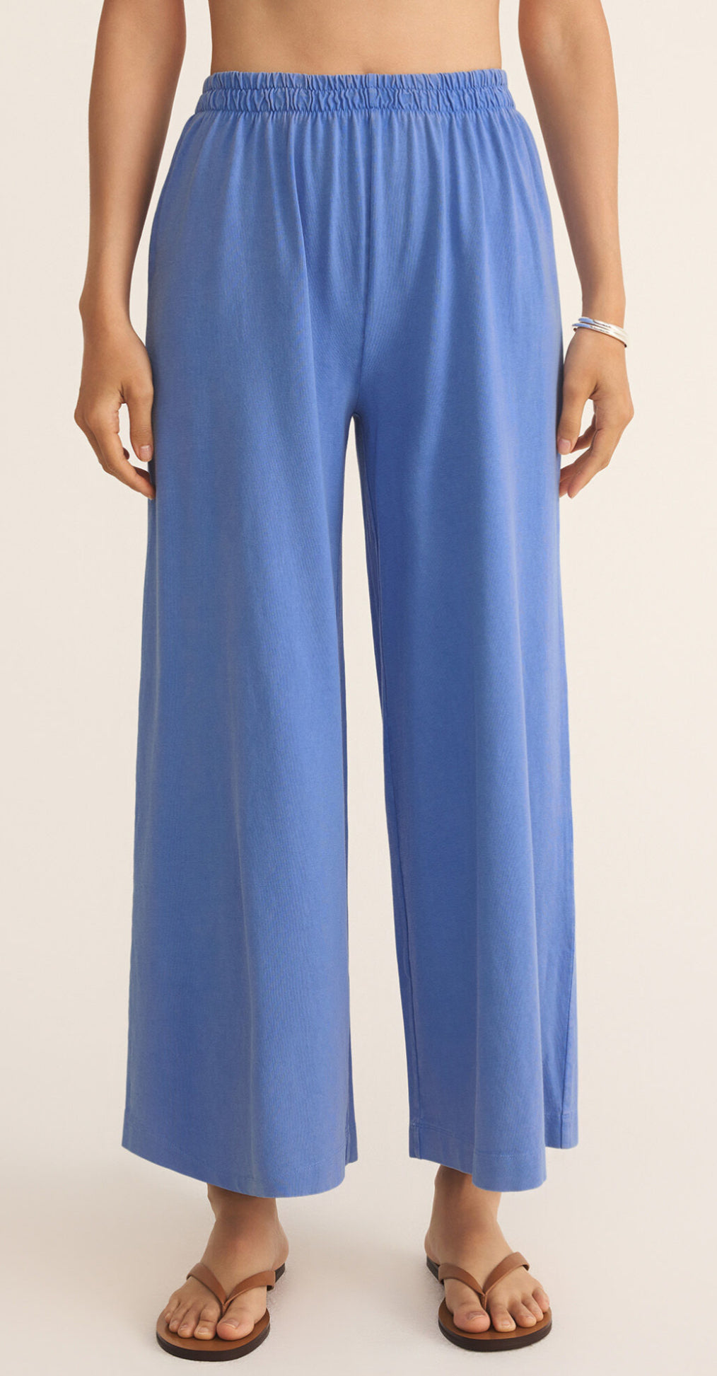 Scout Jersey Flare Pant Bay Blue - Z Supply