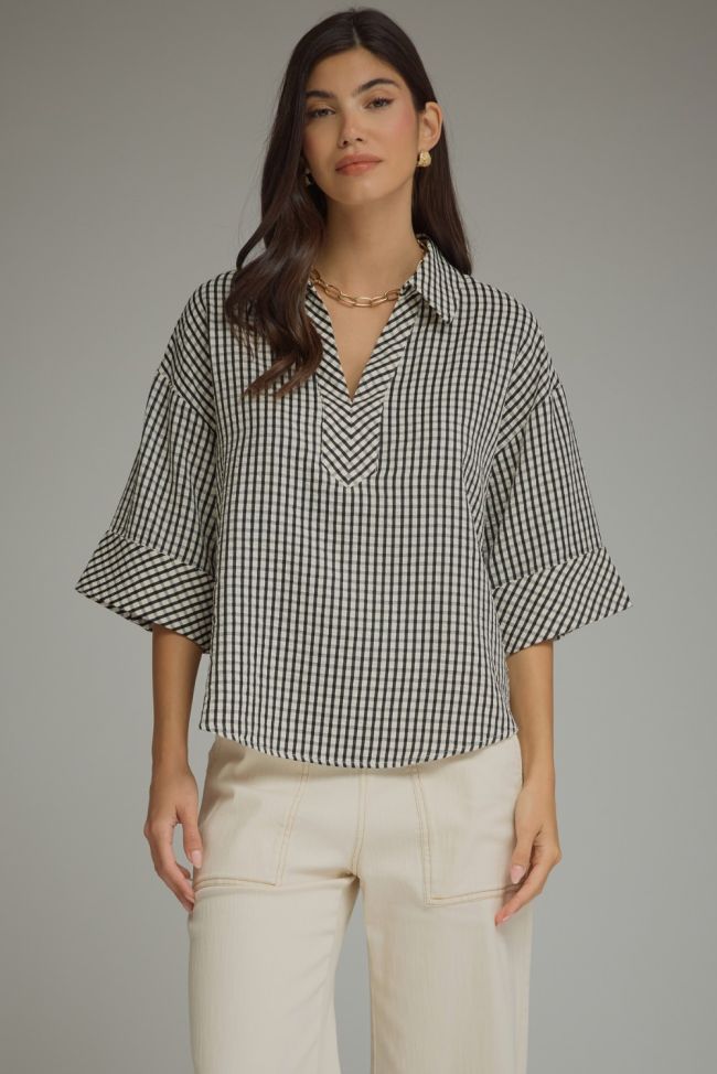Dani top black (curvy)