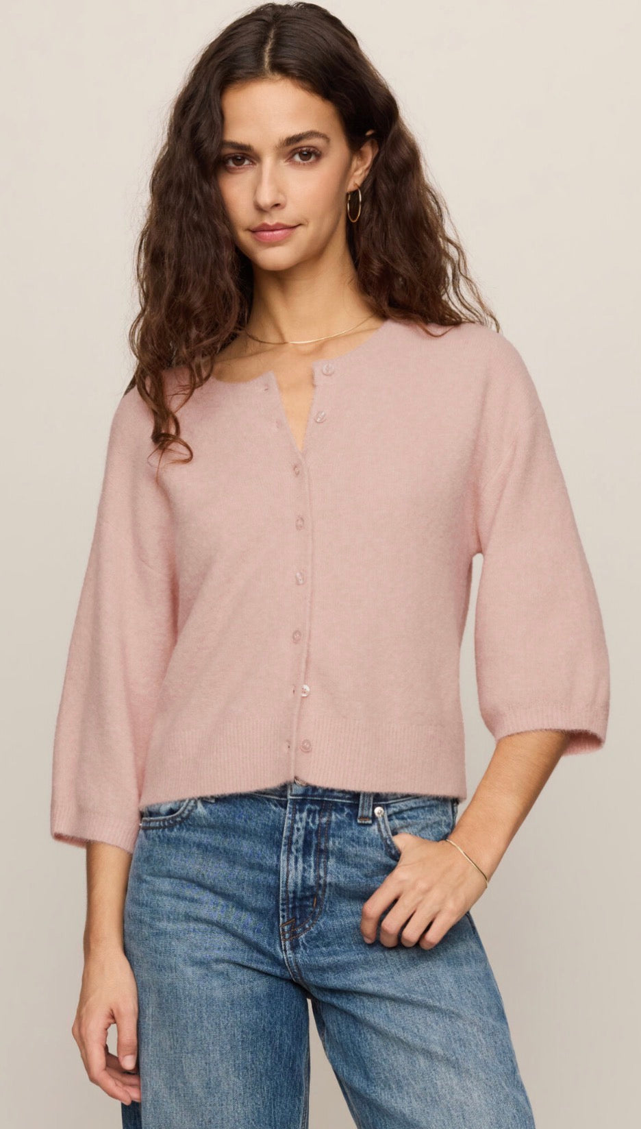 Valor Cardigan soft blush - Z Supply