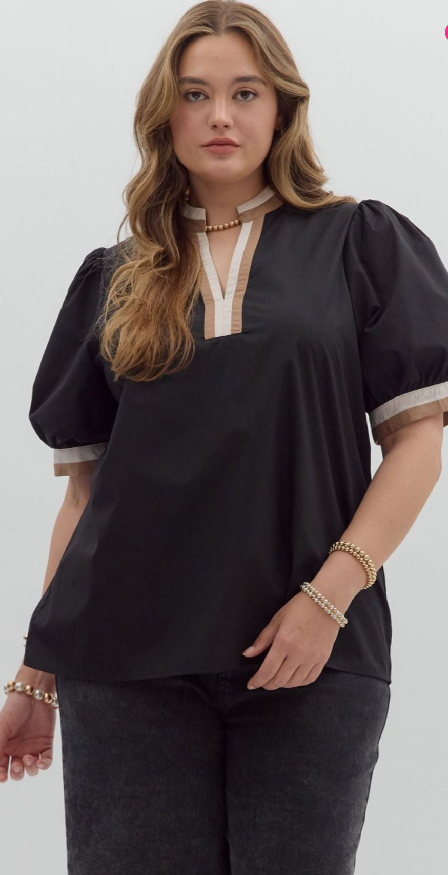Callie Top - Curvy (multiple colors)