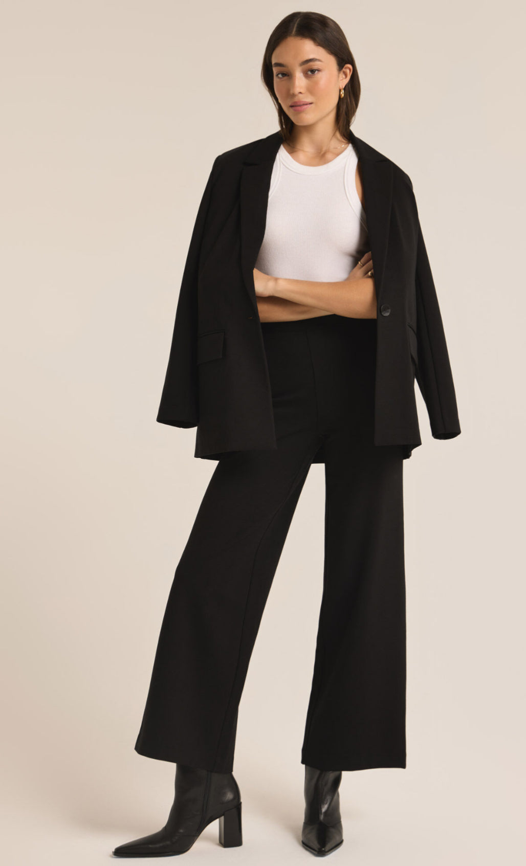 Do It All Trouser Pant Black - Z Supply