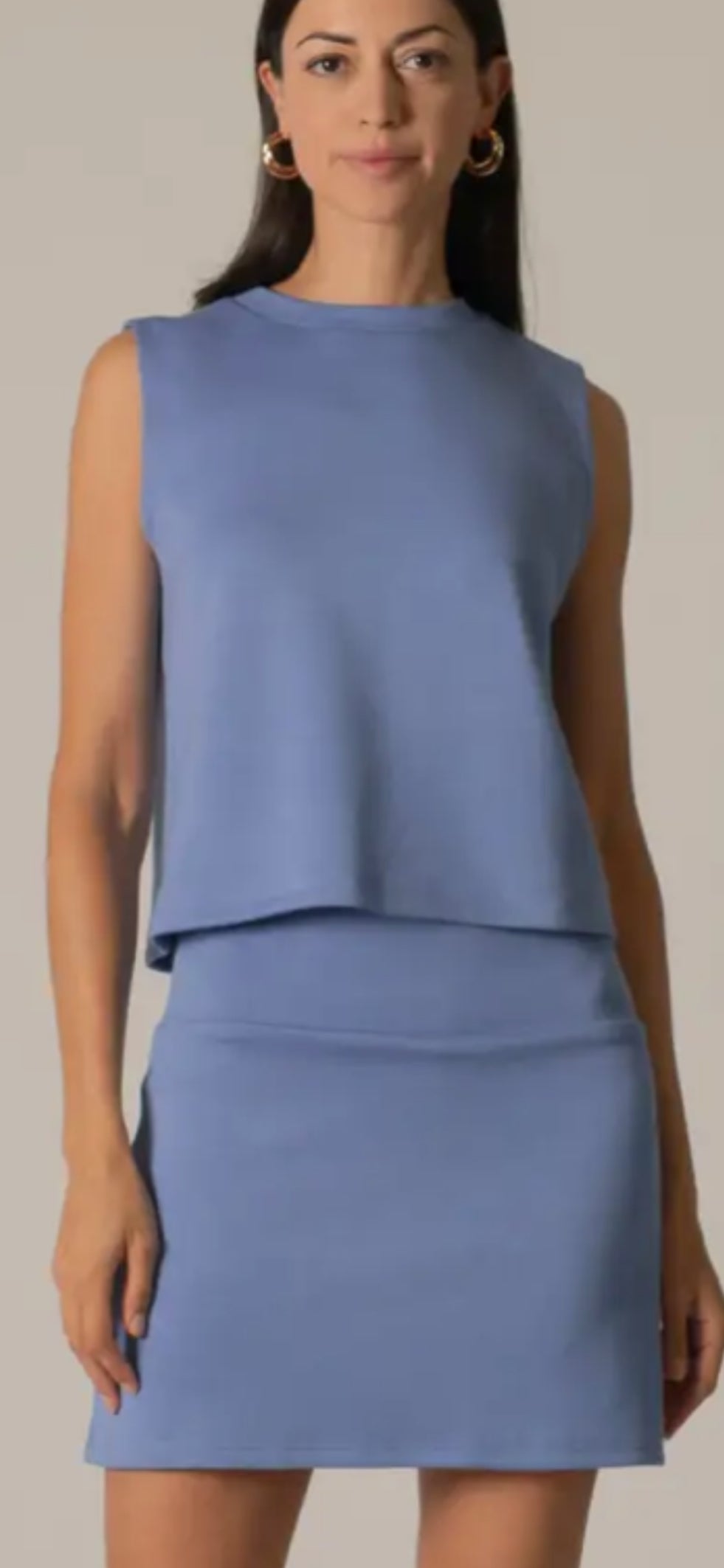 Modal Tank - cornflower blue