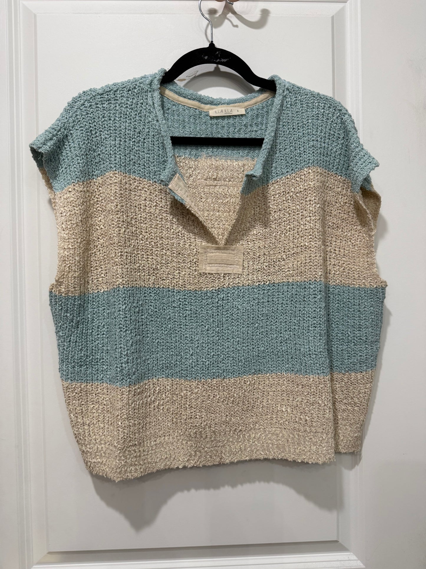 Mint/Oatmeal Sweater