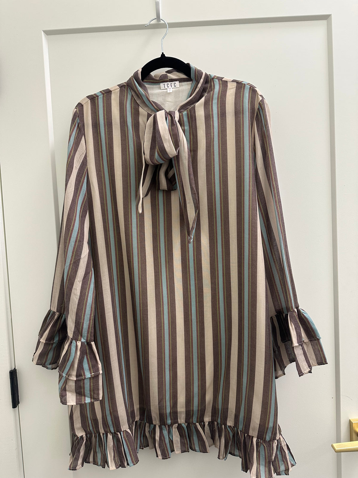 Chan stripe midi