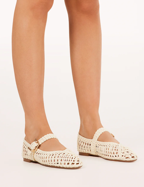 Franky IVORY RAFFIA WEAVE - Billini