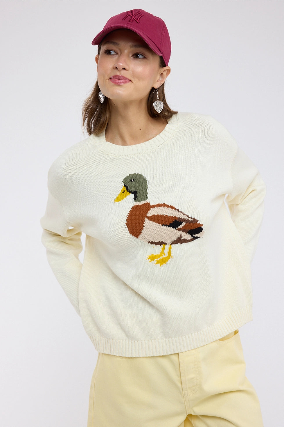 Mallard Cream Sweater