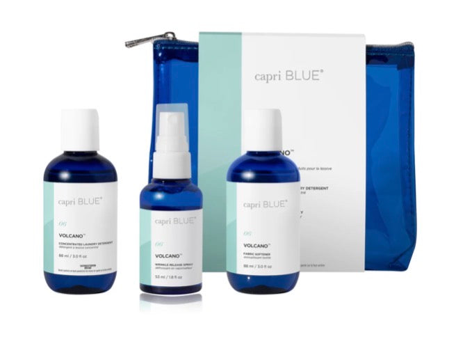 Capri blue laundry gift set volcano 