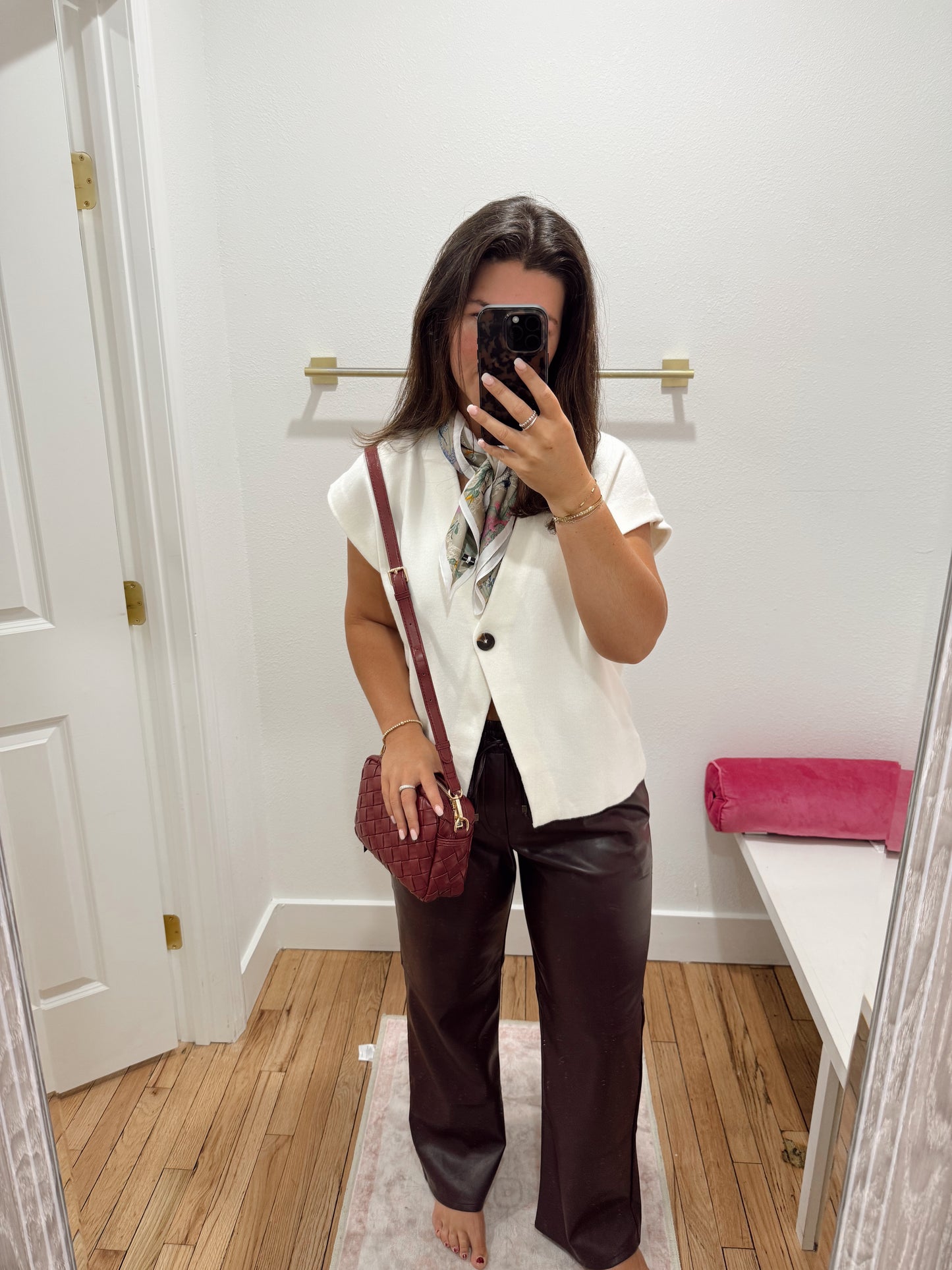 Clarice Pleather Pant