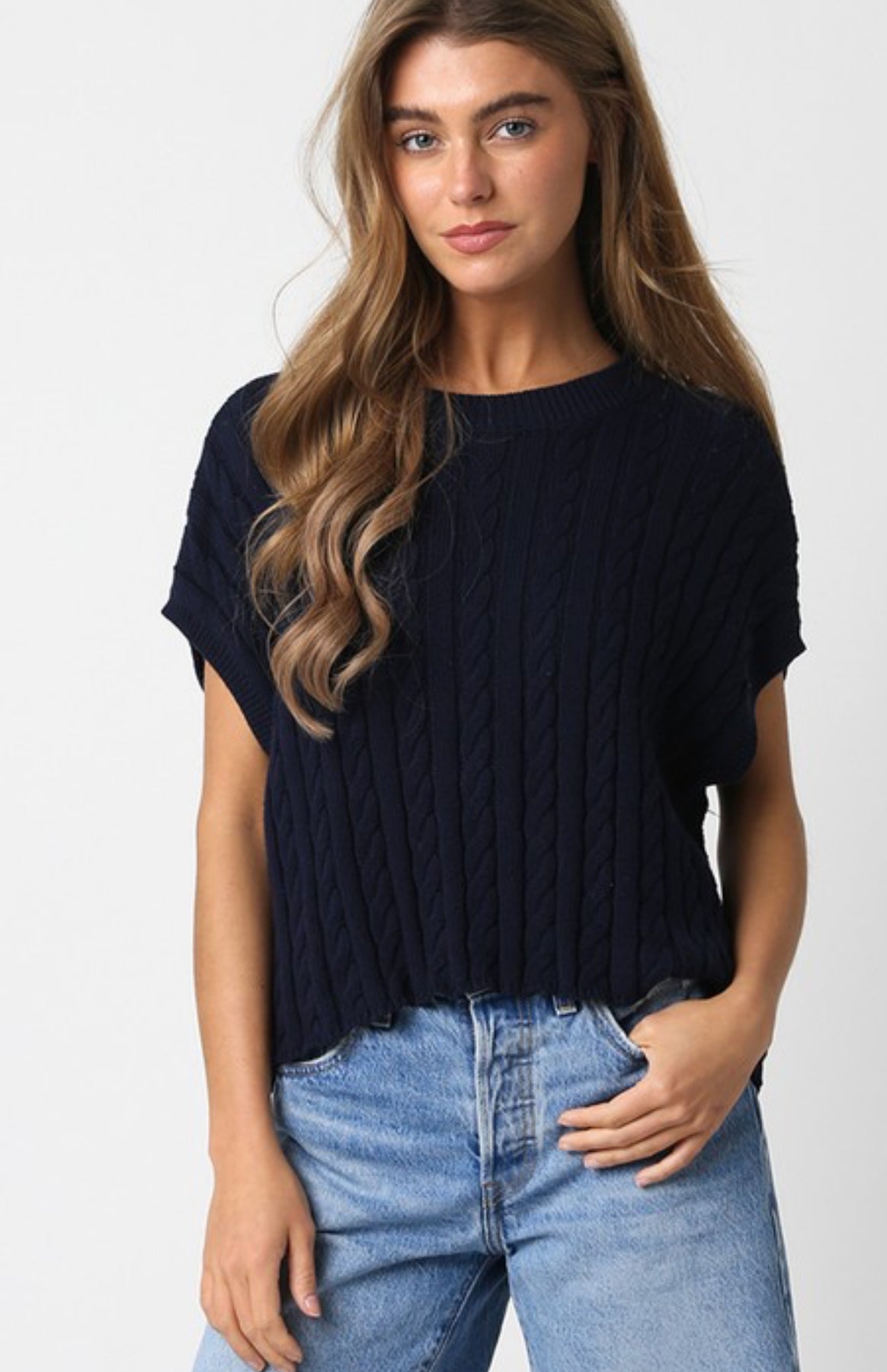 Alina Cropped Sweater (multiple colors)