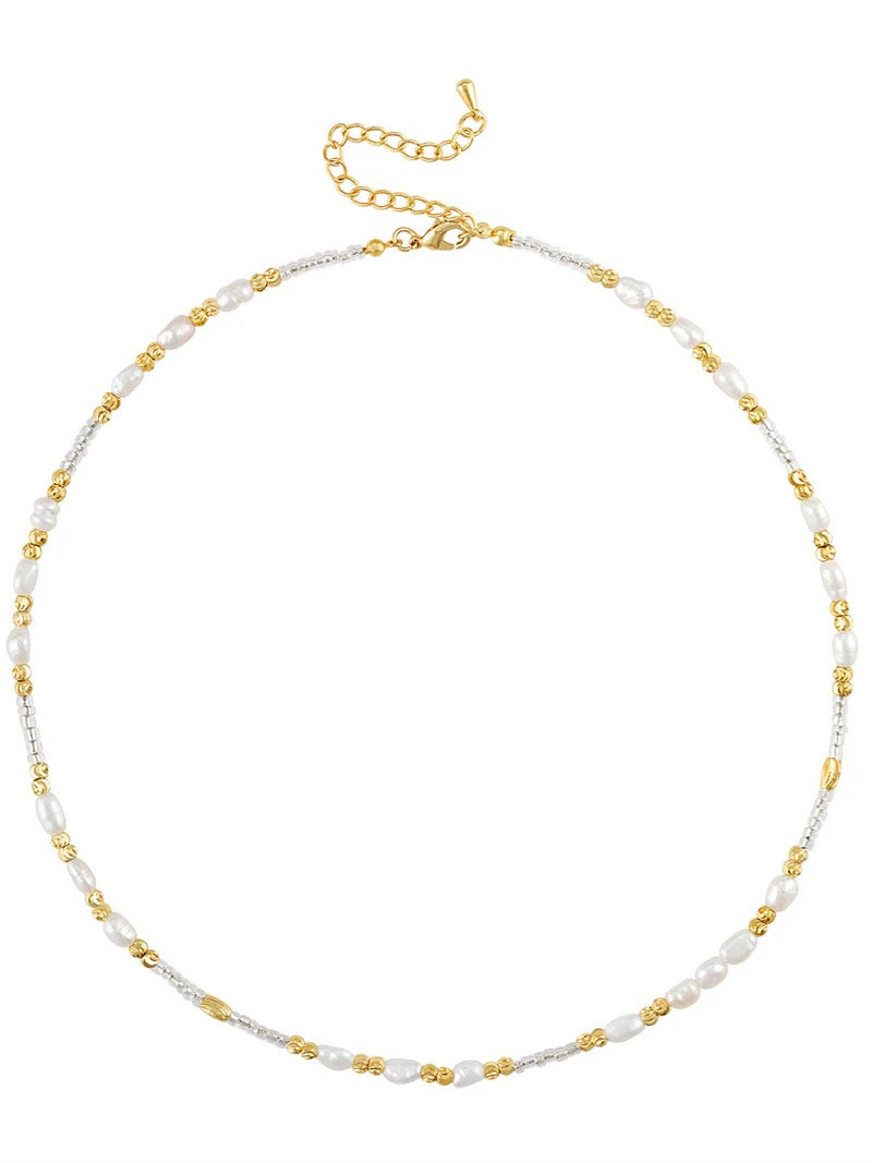 Louie Pearl necklace - Kinsey Designs