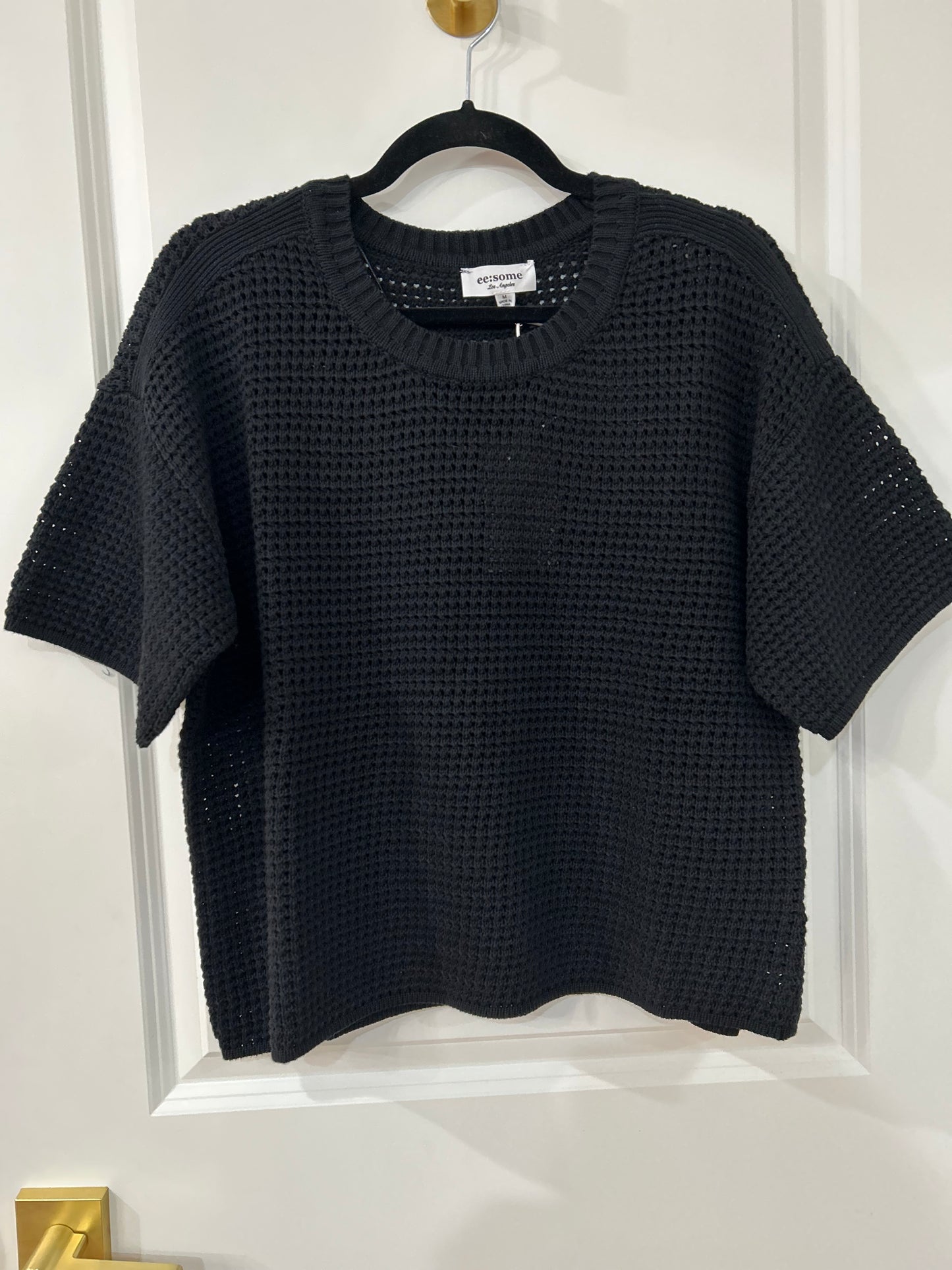 waffle knit top (2 colors)