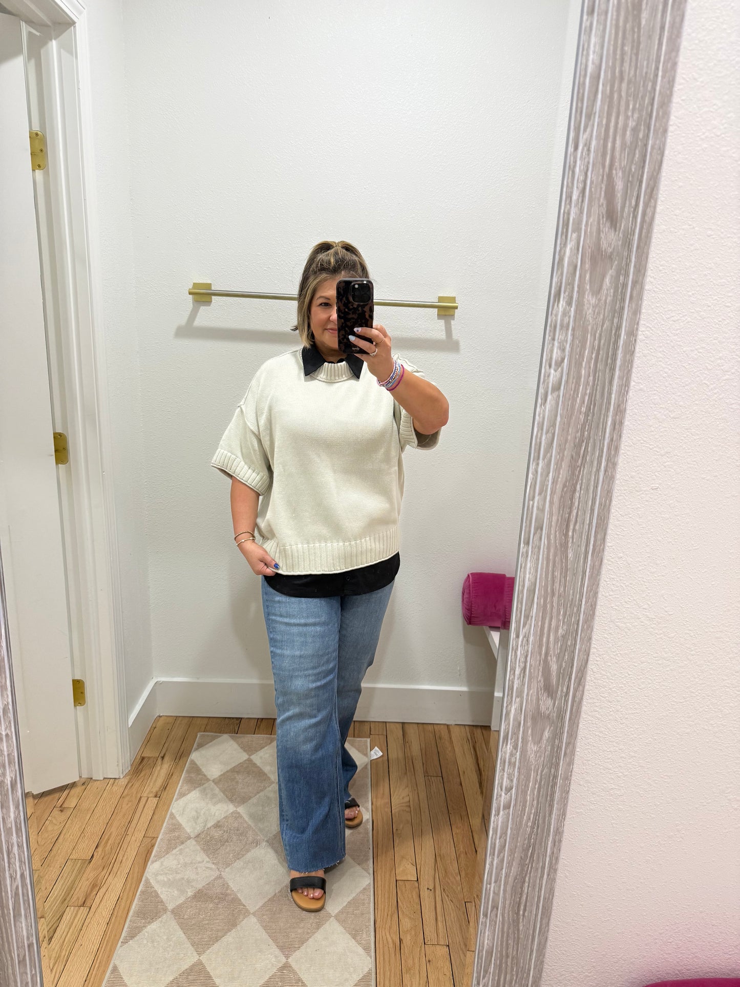 collared undershirt (2 colors)