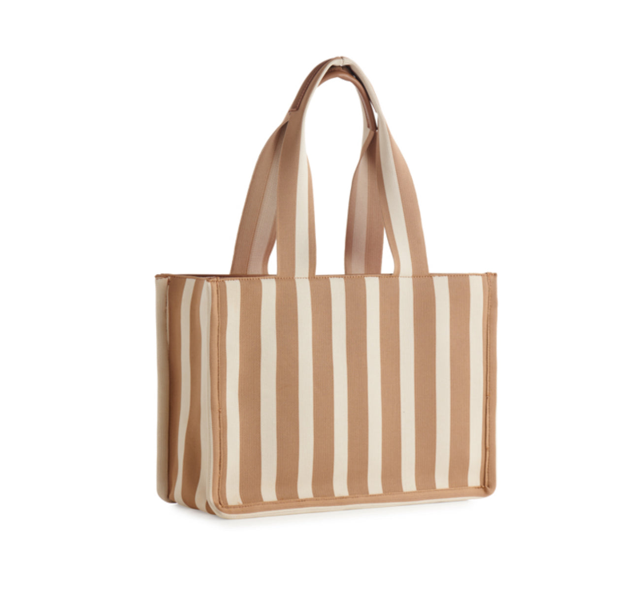 Isla Boxy Tote - tan