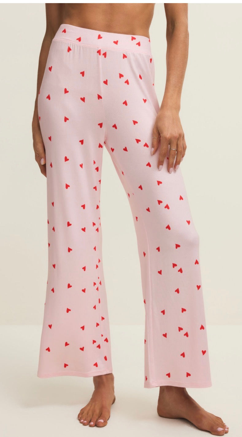 Luxe Heart Pant Pink Marshmellow - Z Supply