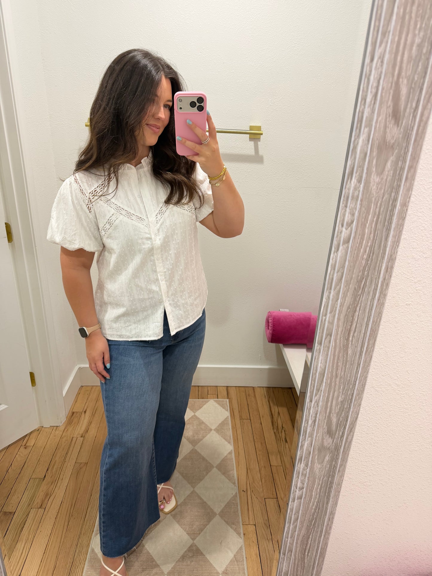 Lacey top