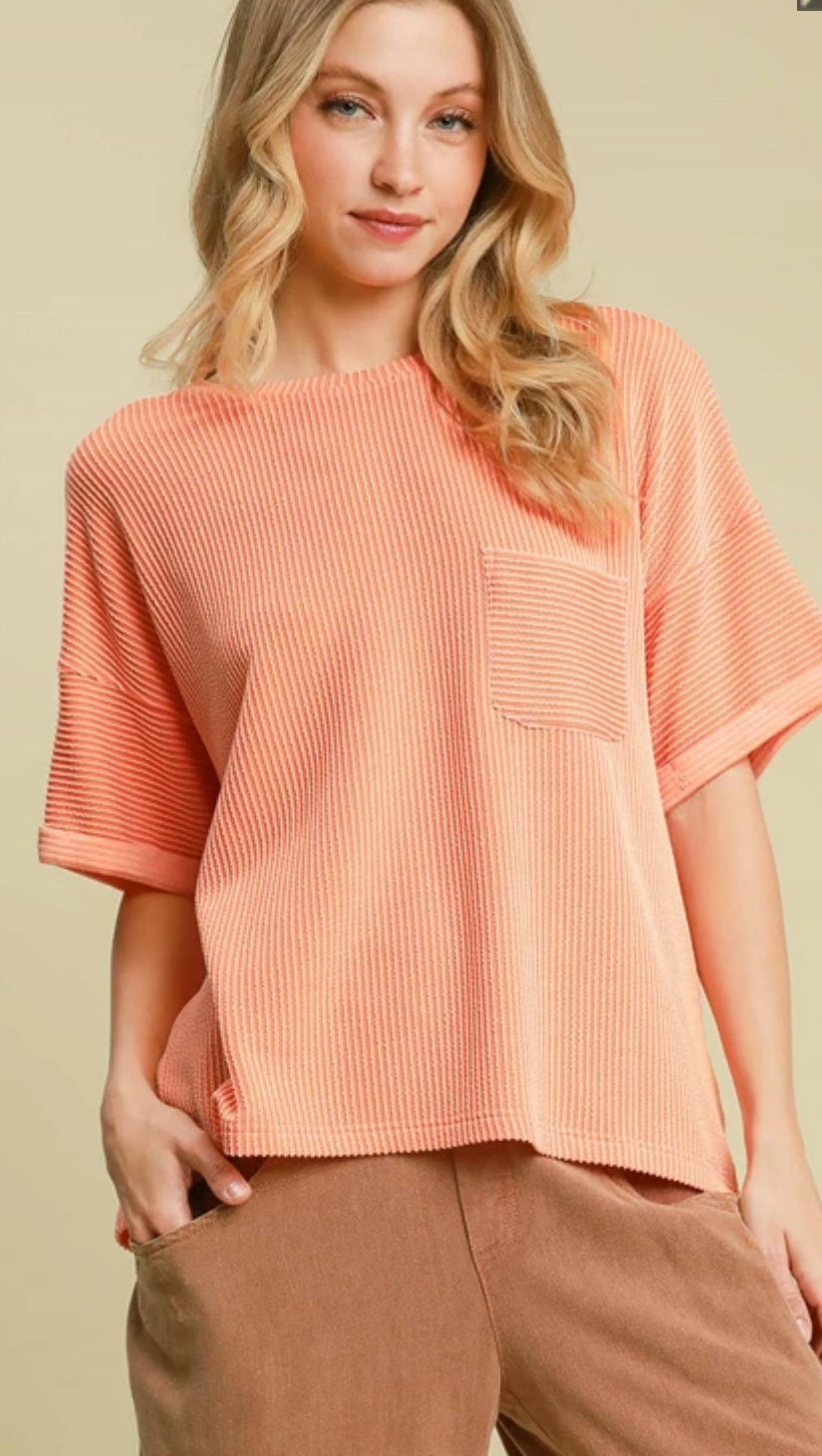 Emberly Textured Tee