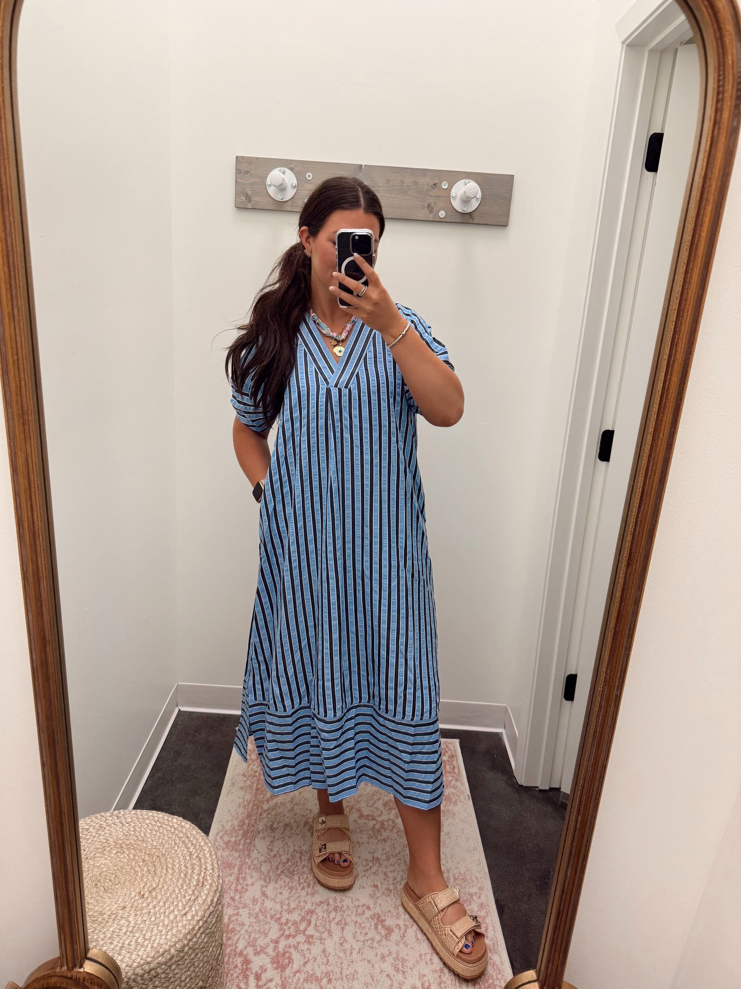 navy bluess dress