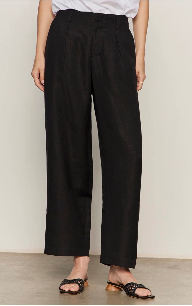 SCOUT LINEN BARREL - BLACK - SANCTUARY