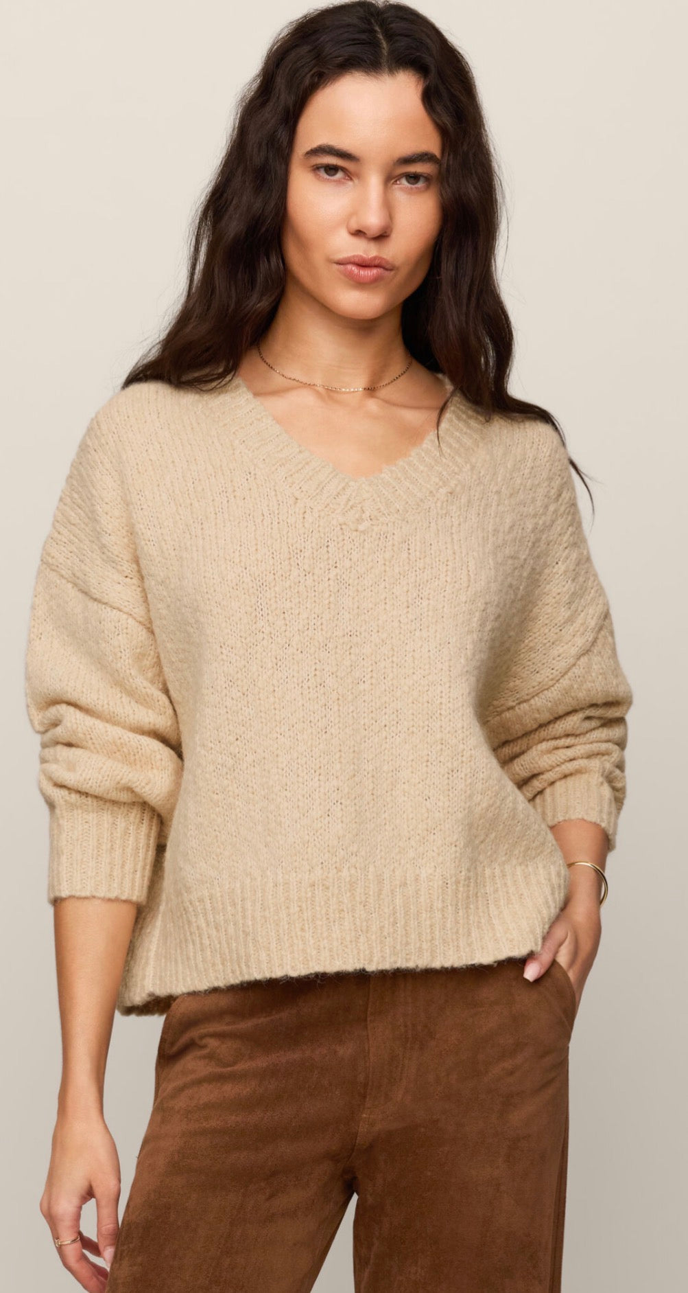 Bolton Boucie sweater chalk