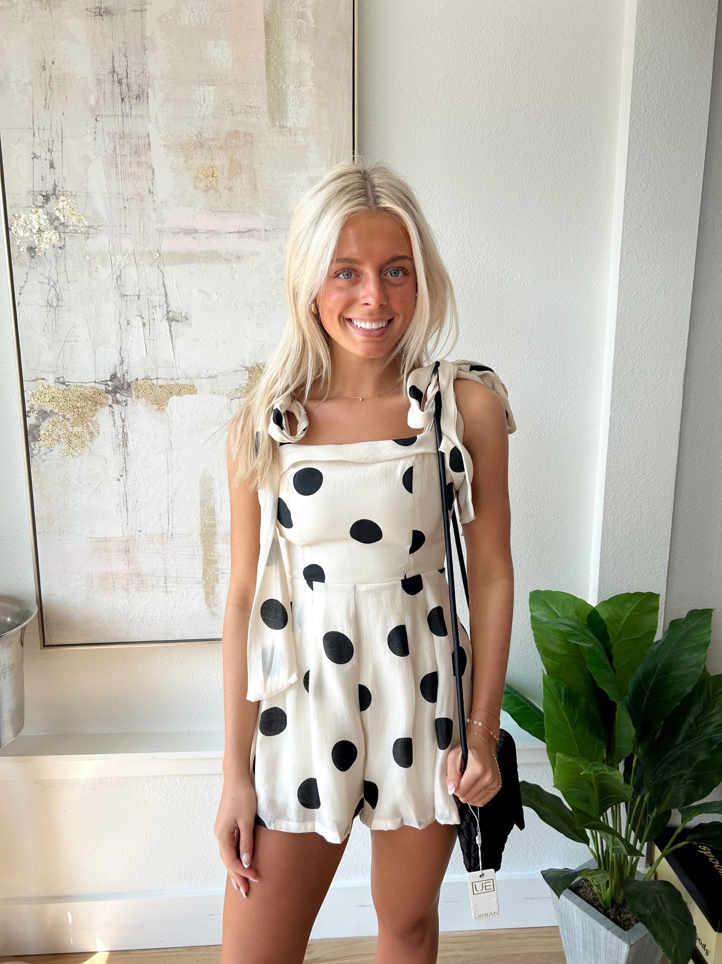 Laura Polka Dot Romper